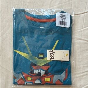 Tea collection Graphic t Robot Tee in Blue and Red